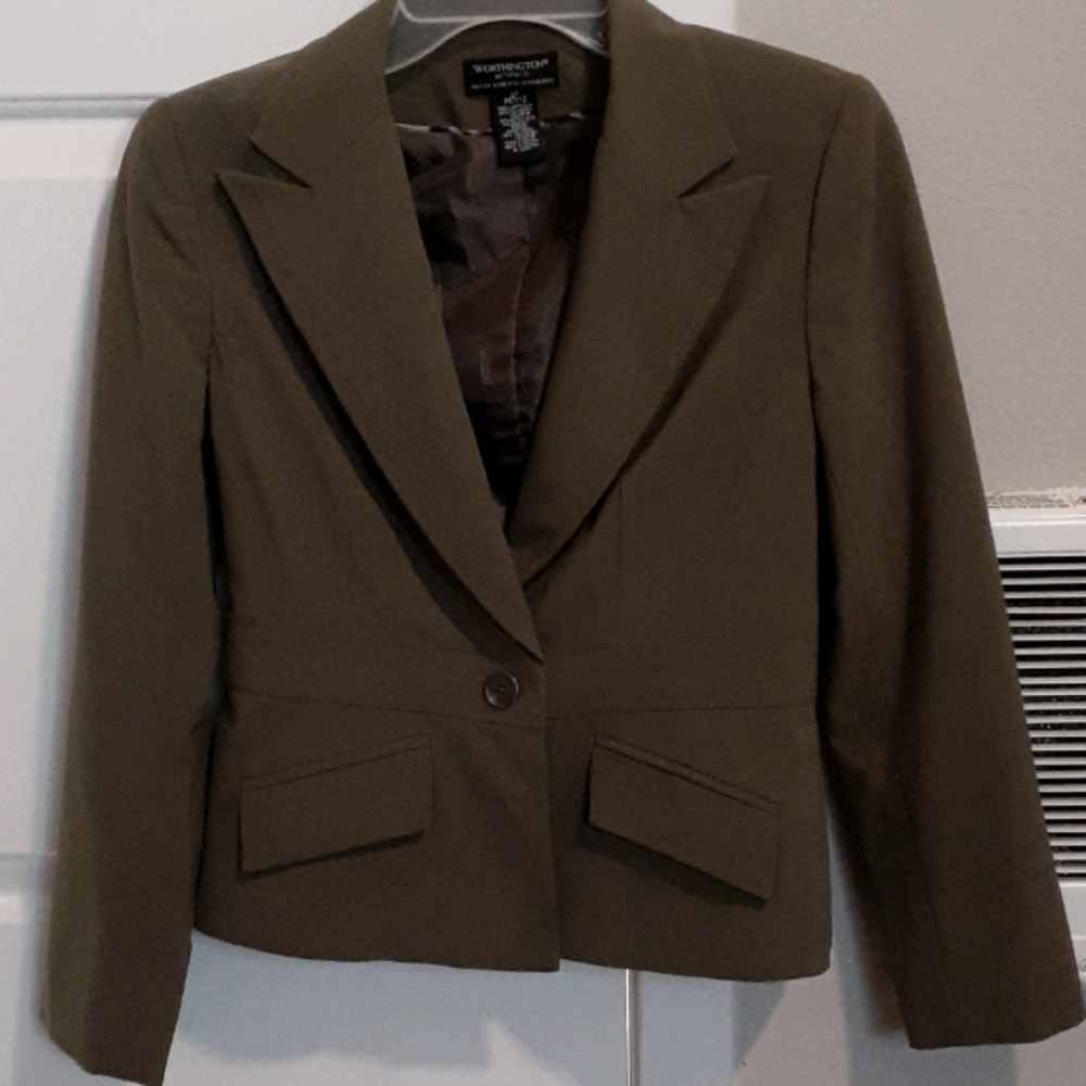 Army Green Blazer